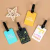 PVC soft rubber aircraft luggage tag Application Scenario